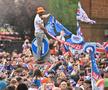 Rangers, campioană! Fanii au ieșit pe stradă