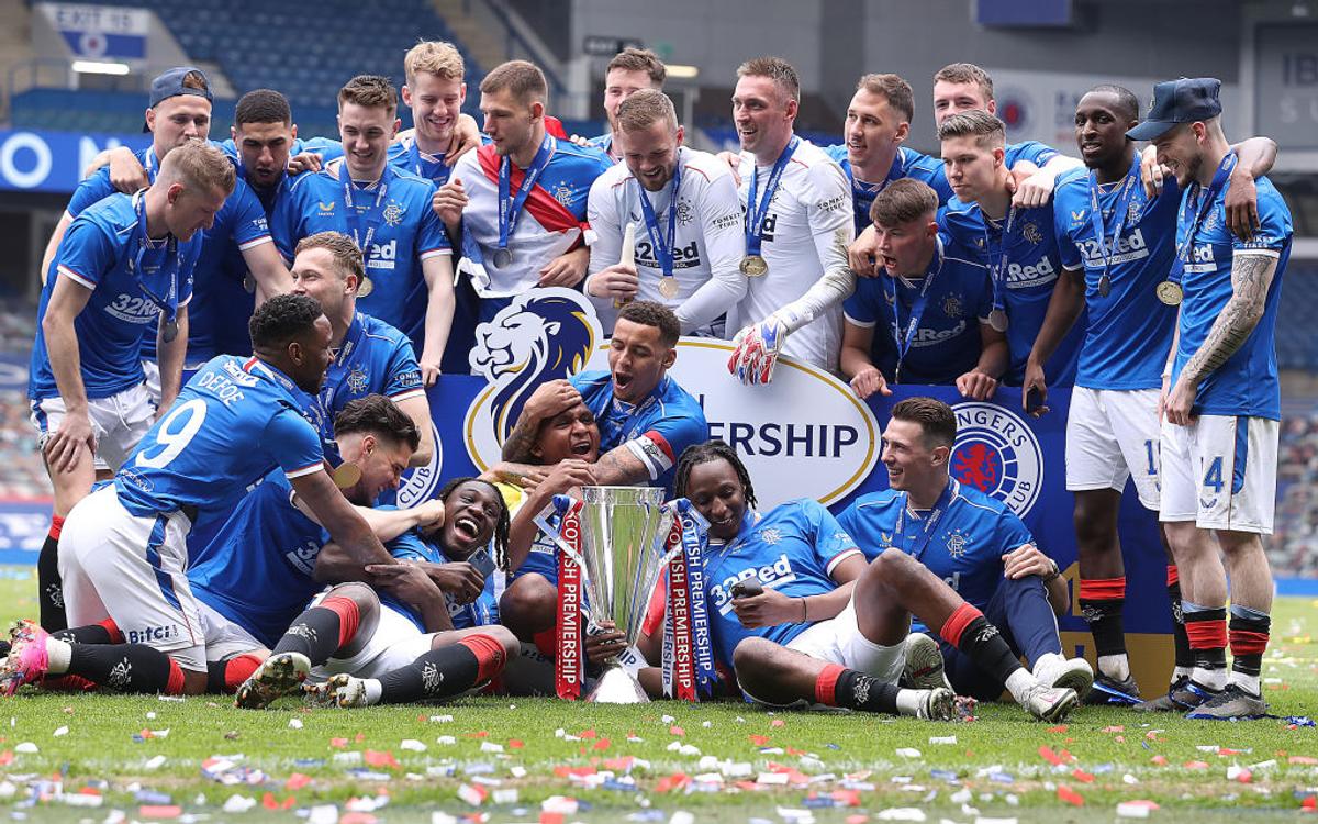 Rangers, campioană! Fanii au ieșit pe stradă