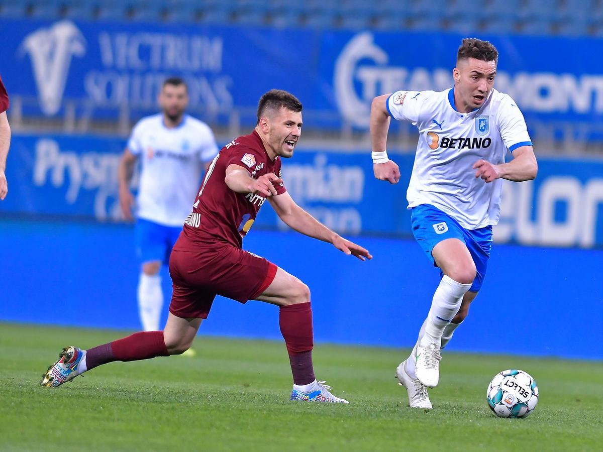 CS U Craiova - CFR Cluj 1-3 » Ardelenii, pas mare către titlu! CALCULE + clasamentul actualizat