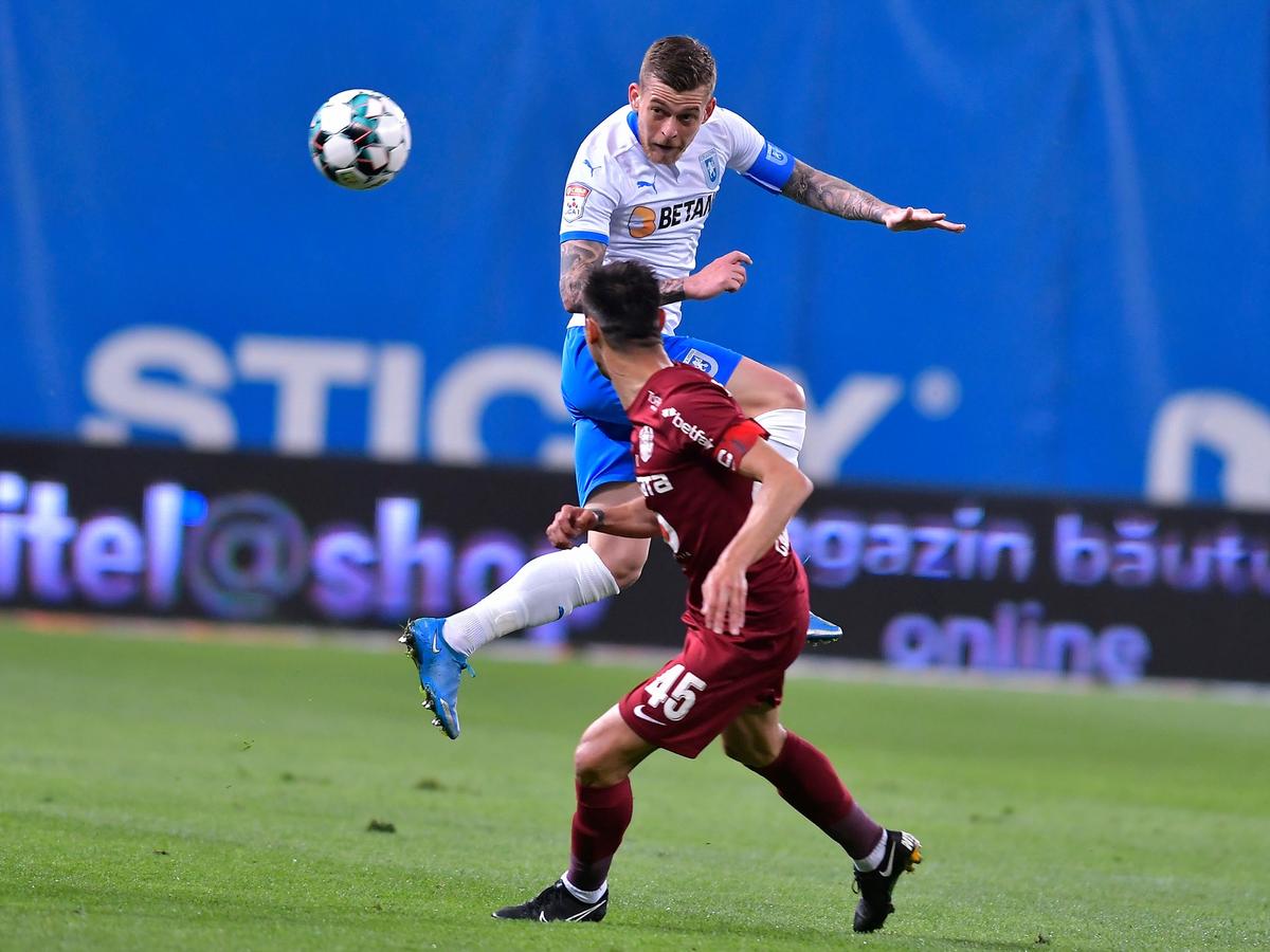 CS U Craiova - CFR Cluj 1-3 » Ardelenii, pas mare către titlu! CALCULE + clasamentul actualizat