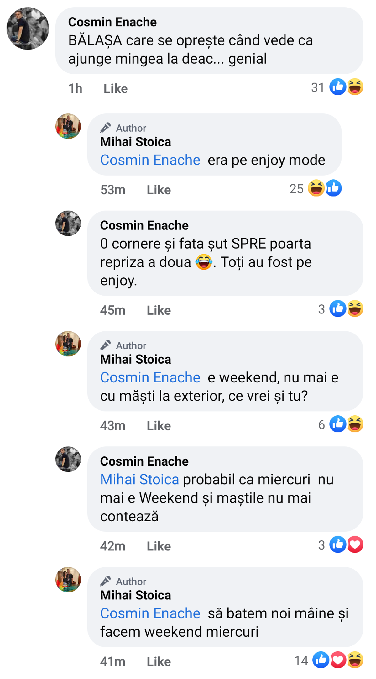 Mihai Stoica, reacții după CS Universitatea Craiova - CFR Cluj