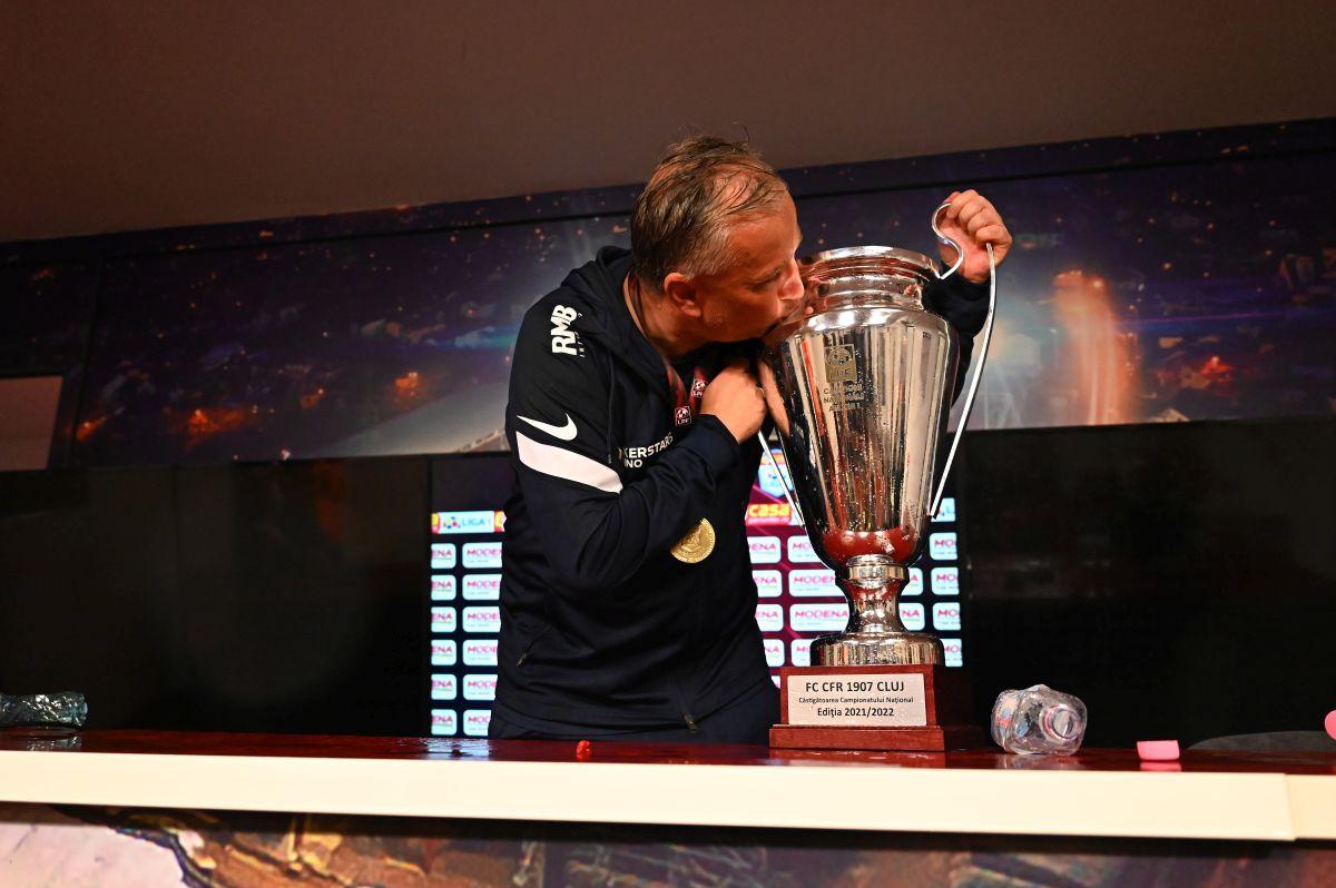 CFR Cluj, sărbătoare de titlu