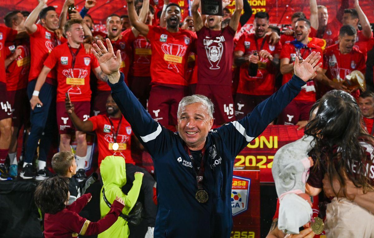 CFR Cluj, sărbătoare de titlu