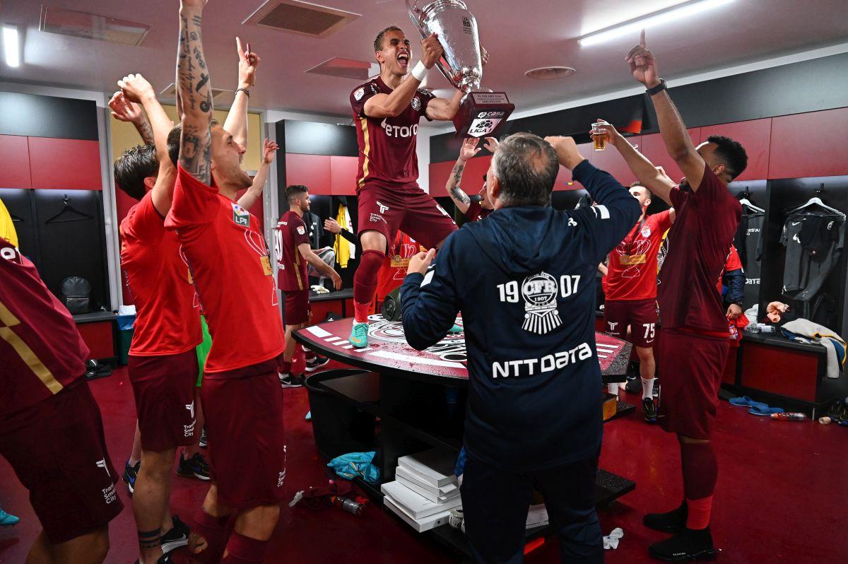 CFR Cluj, sărbătoare de titlu