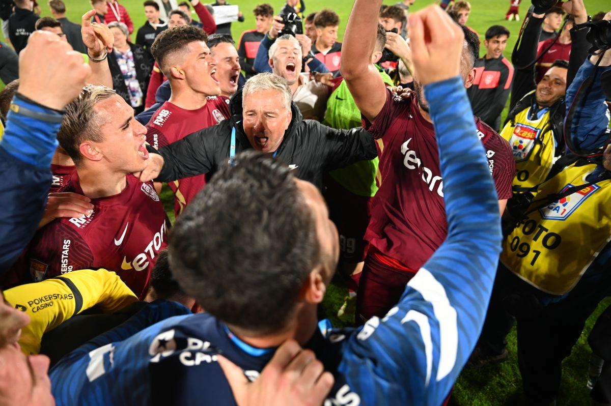 CFR Cluj, sărbătoare de titlu