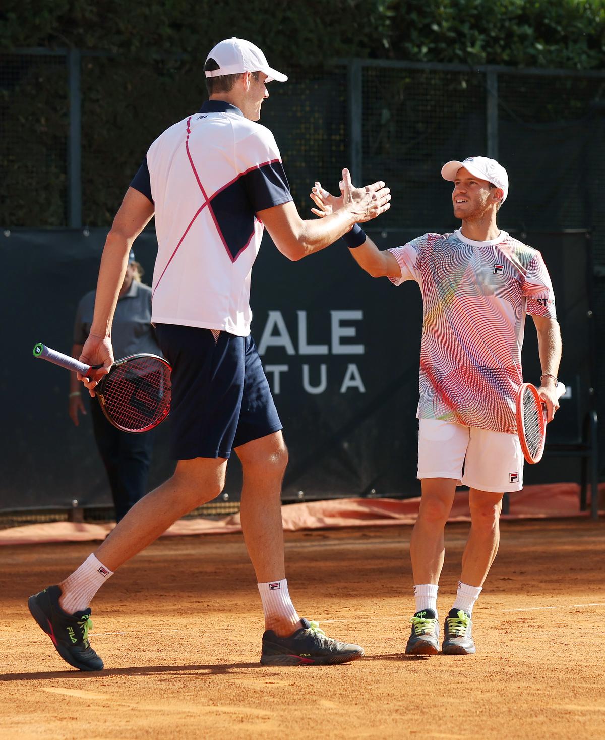 John Isner și Diego Sebastian Schwartzman