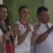 Sărbătoare la Mediaș, după ce Hermannstadt a promovat în Liga 1 // foto: captură DigiSport