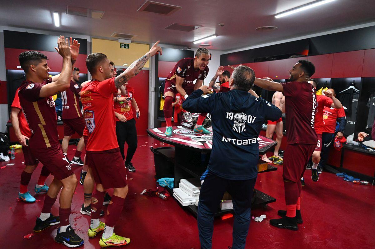 CFR Cluj, sărbătoare de titlu