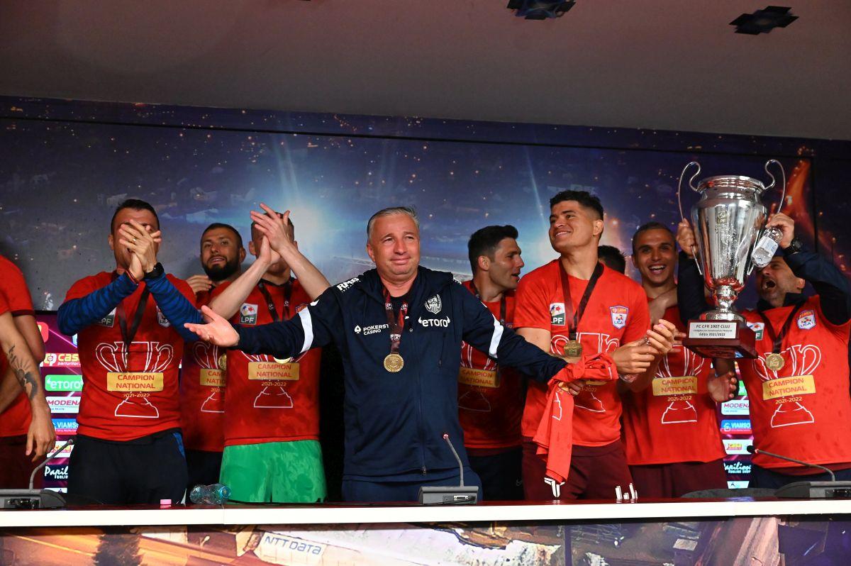 CFR Cluj, sărbătoare de titlu