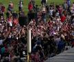 Sărbătoare la Mediaș, după ce Hermannstadt a promovat în Liga 1 // foto: captură DigiSport