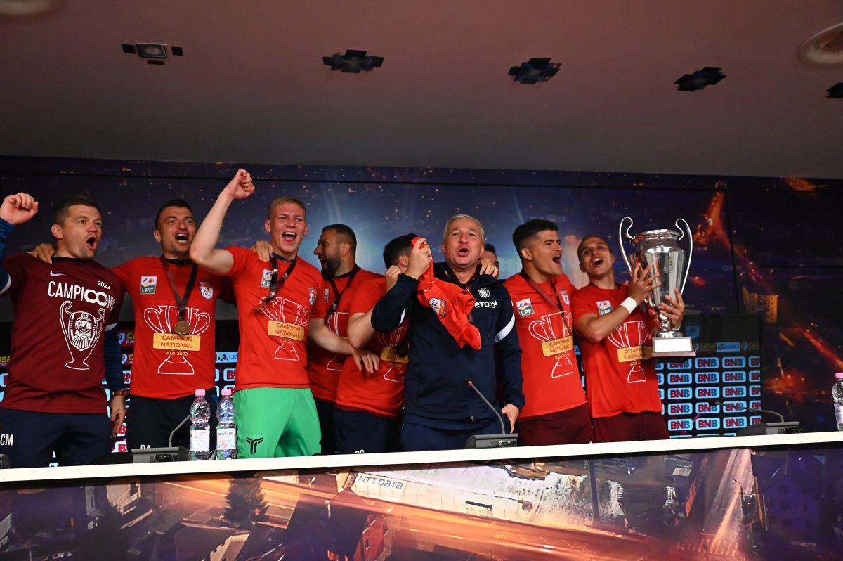 CFR Cluj, sărbătoare de titlu
