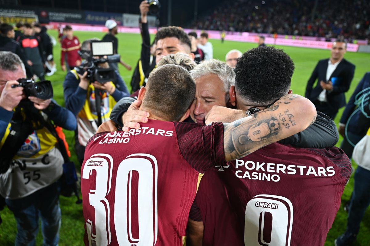 CFR Cluj, sărbătoare de titlu