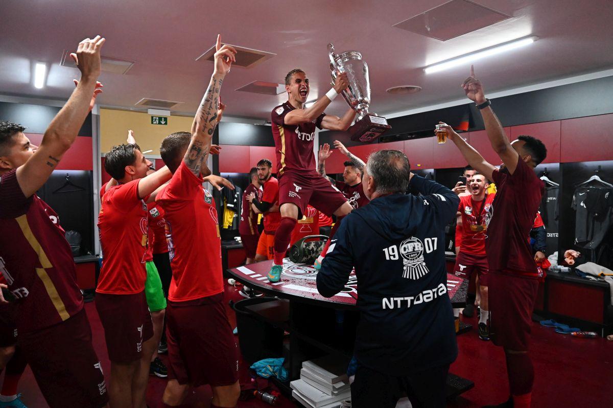 CFR Cluj, sărbătoare de titlu