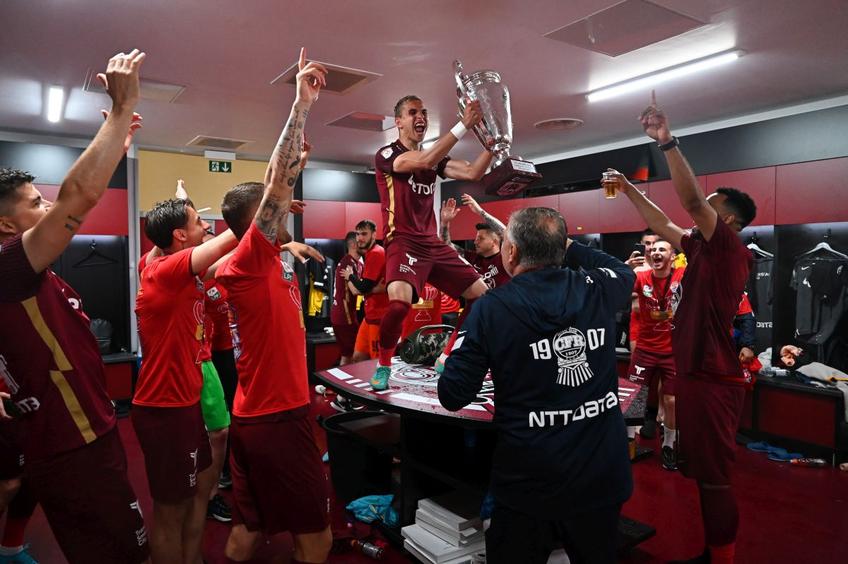 CFR a cucerit un nou titlu în Liga 1 / Sursă foto: GSP