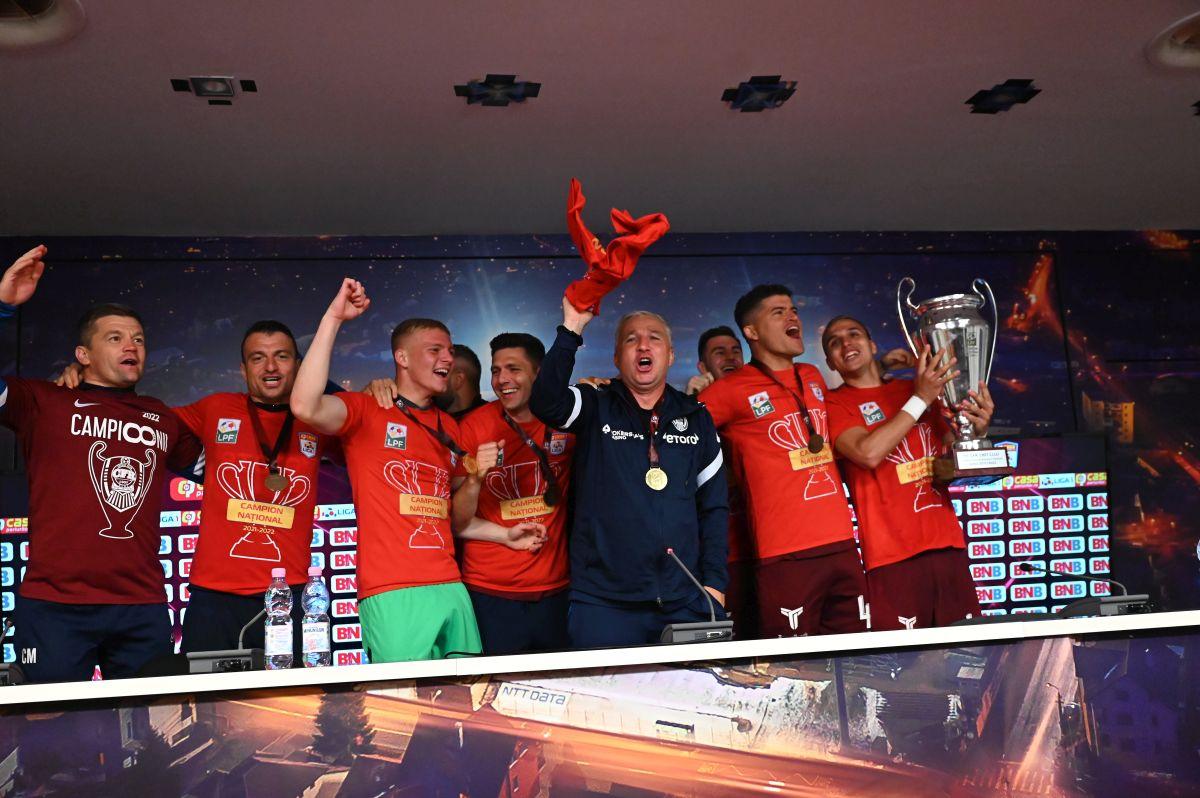 CFR Cluj, sărbătoare de titlu