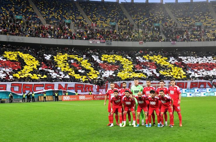 Galeriile celor două rivale au fost la înălțime / foto: Cristi Preda (GSP)