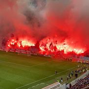 Peluza Sud a declanșat haosul pe Arena Națională / foto: GSP