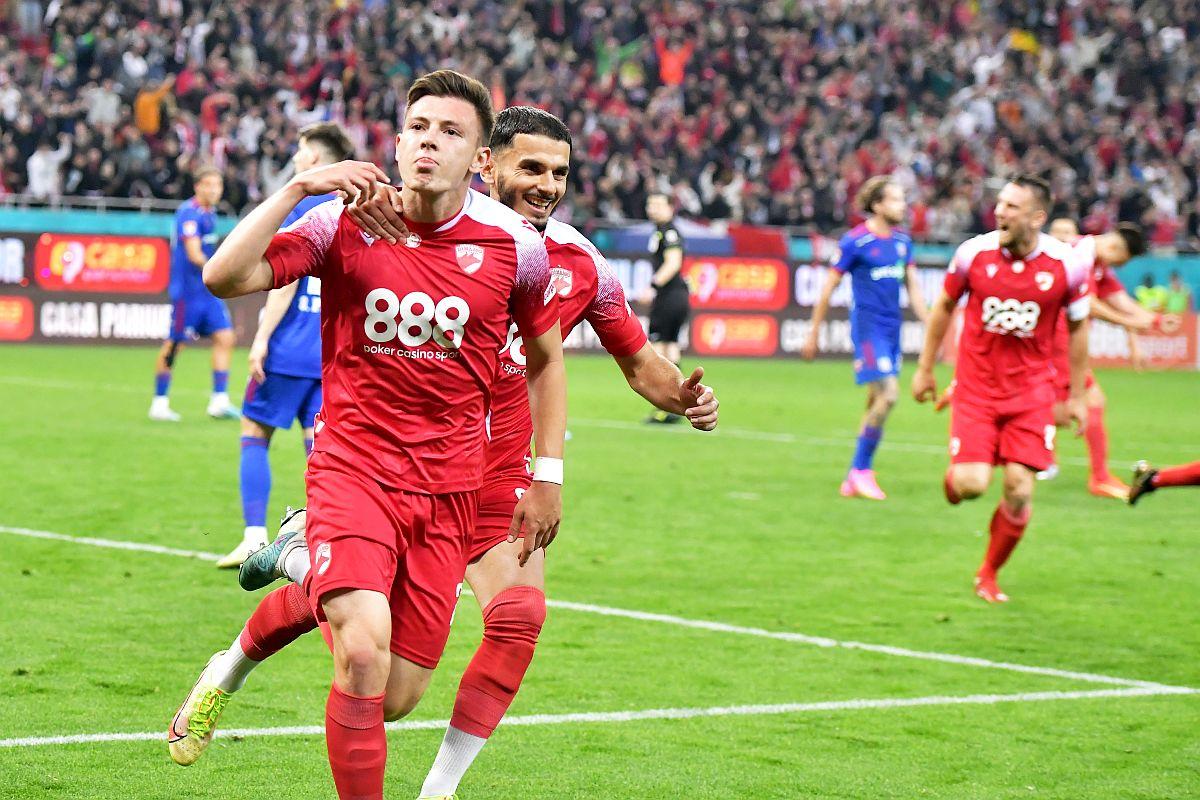 Dinamo - CSA Steaua 3-0 » Burcă-taka apropie „câinii” de Liga 1! Dinamo i-a năucit pe rivalii de la CSA Steaua