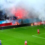 Peluza Sud a declanșat haosul pe Arena Națională / foto: GSP