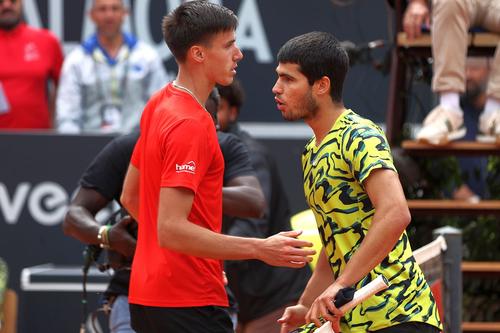 Carlos Alcaraz a fost eliminat la Roma de maghiarul Fabian Marozsan / Sursă foto: Guliver/Getty Images