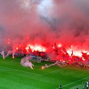 Peluza Sud a declanșat haosul pe Arena Națională / foto: GSP