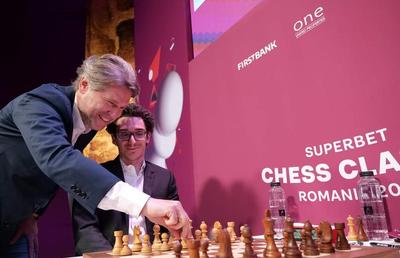 Fabiano Caruana și Alireza Firouzja sunt la egalitate! Jocurile decisive la Superbet Chess Classic sunt azi!