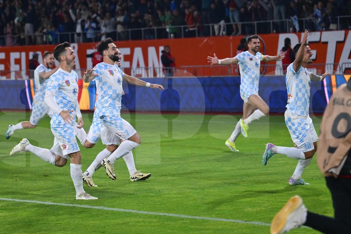 Corvinul Hunedoara, bucurie după finala Cupei României