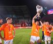 Corvinul Hunedoara, bucurie după finala Cupei României 2024, foto: GSP