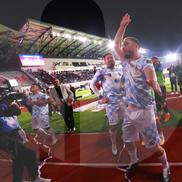 Corvinul Hunedoara, bucurie după finala Cupei României 2024, foto: GSP