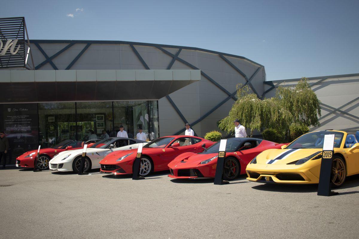 Ion Țiriac și-a prezentat colecția de mașini Ferrari