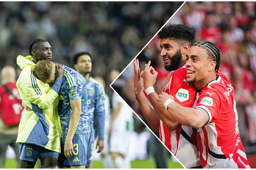 Luptă aprigă pentru titlu între PSV și Ajax. Foto: Imago