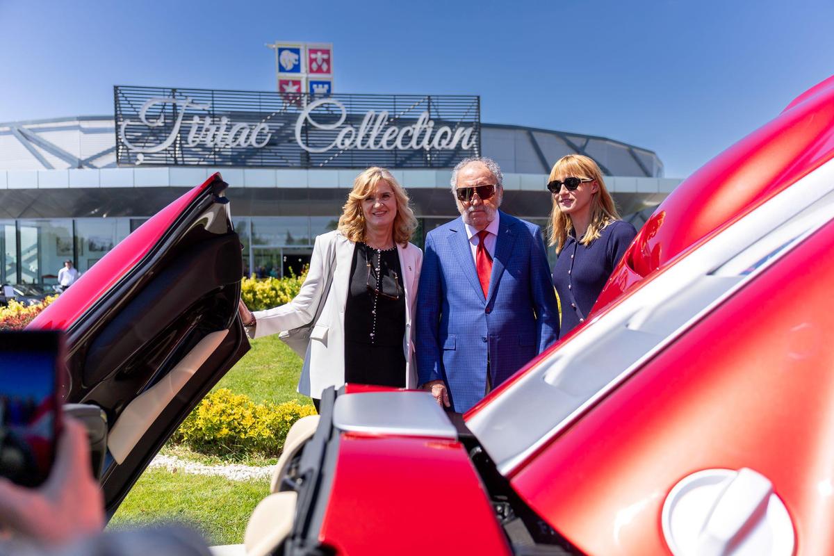 Ion Țiriac și-a prezentat „colecția Ferrari”: „Nici directorul nu le-a auzit pornite pe toate”