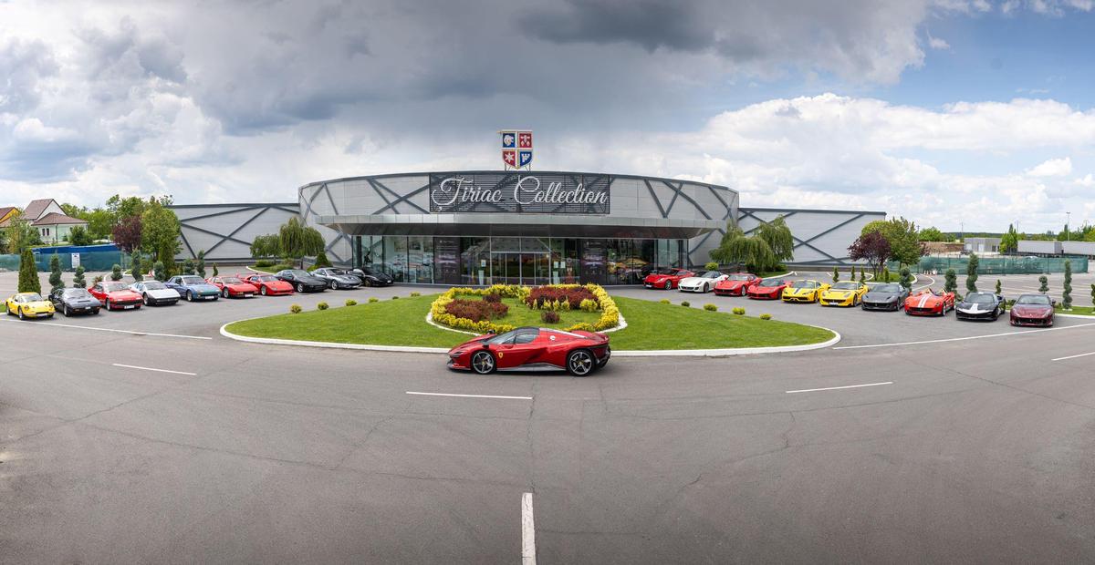 Ion Țiriac și-a prezentat colecția de mașini Ferrari