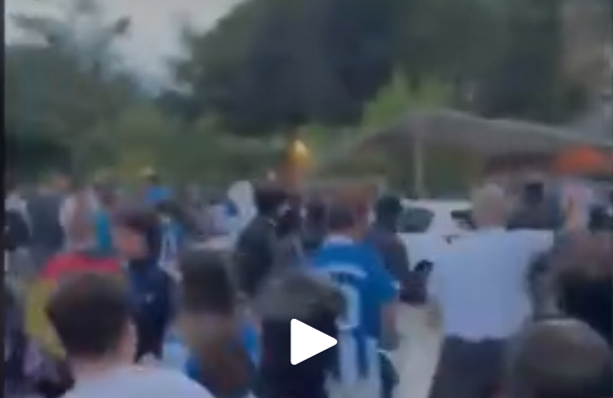 Scene șocante, înainte de Espanyol - Barcelona: a intrat cu mașina în mulțimea de suporteri, lângă stadion! Atenție, imagini cu puternic impact emoțional!