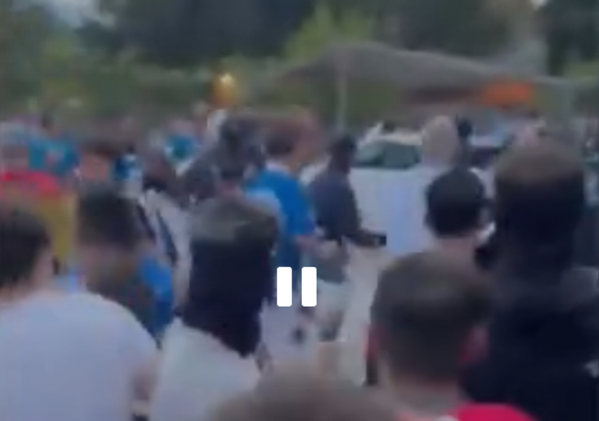 Scene șocante, înainte de Espanyol - Barcelona: a intrat cu mașina în mulțimea de suporteri, lângă stadion! Atenție, imagini cu puternic impact emoțional!
