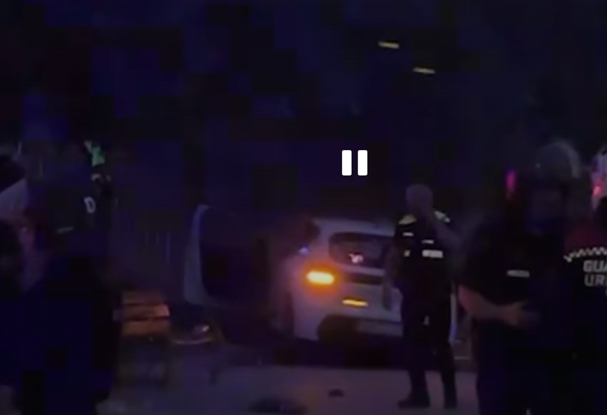 Scene șocante, înainte de Espanyol - Barcelona: a intrat cu mașina în mulțimea de suporteri, lângă stadion! Atenție, imagini cu puternic impact emoțional!
