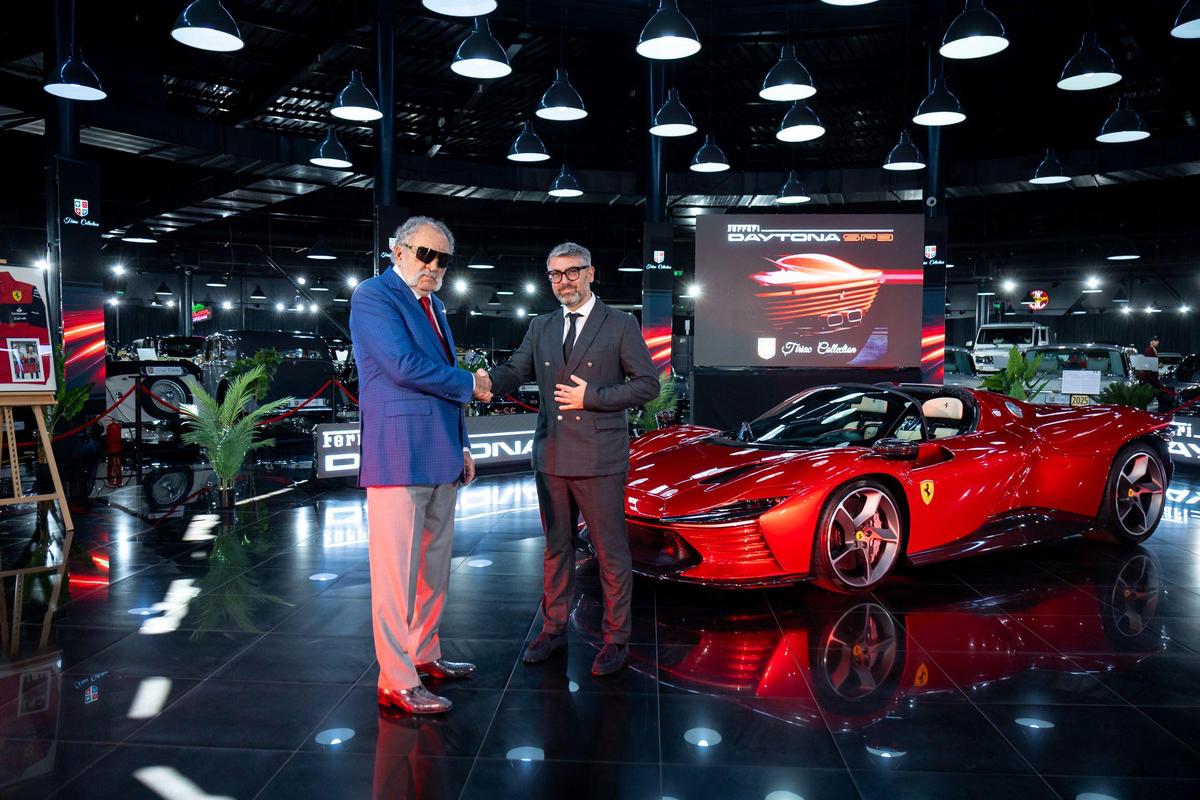 Ion Țiriac și-a prezentat colecția de mașini Ferrari