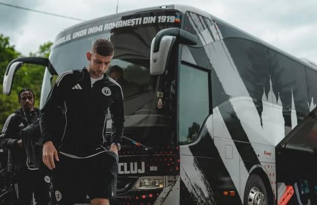 U Cluj face ultimul antrenament înaintea finalei campionatului în baza tricolorilor