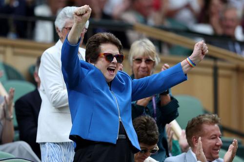 Billie Jean King la Wimbledon 2025 Foto: Guliver/GettyImages