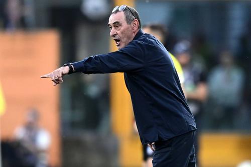 Maurizio Sarri se pregătește să plece de la Lazio / Foto: Imago Images