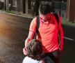 Mario Camora a sărbătorit victoria cu FCSB alături de familie