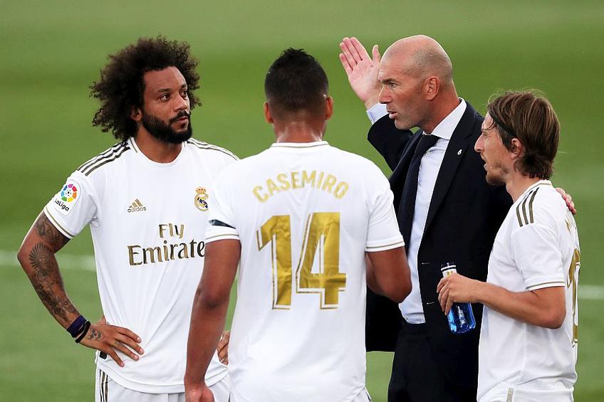 Zidane nu a fost mulțumit de evoluția jucătorilor lui în Real Madrid - Eibar 3-1 // Sursă foto: Getty
