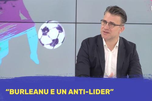 Justin Ștefan l-a criticat dur pe Răzvan Burleanu, la GSP Live.