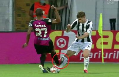 ASTRA - GAZ METAN 0-0. Intrare criminală în Liga 1! Eliminat direct după un gest complet necugetat
