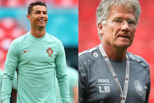 Ladislau Boloni și Cristiano Ronaldo, într-o imagine de arhivă