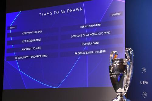CFR CLuj își află astăzi adversara din turul I al preliminariilor Champions League