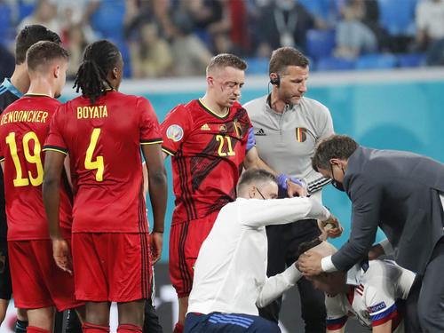 Turneu încheiat pentru Timothy Castagne! Fundașul Belgiei a suferit o dublă fractură la față în partida cu Rusia