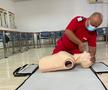 După cazul Christian Eriksen, GSP a apelat la ISU pentru un exercițiu practic: așa se intervine rapid și eficient în cazul unui stop cardio-respirator