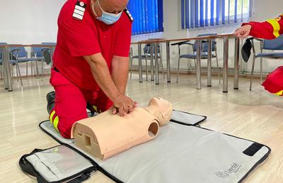 După cazul Christian Eriksen, GSP a apelat la ISU pentru un exercițiu practic: așa se intervine rapid și eficient în cazul unui stop cardio-respirator