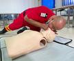 După cazul Christian Eriksen, GSP a apelat la ISU pentru un exercițiu practic: așa se intervine rapid și eficient în cazul unui stop cardio-respirator